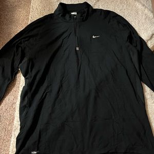 Men’s Black Nike Fit Half Zip